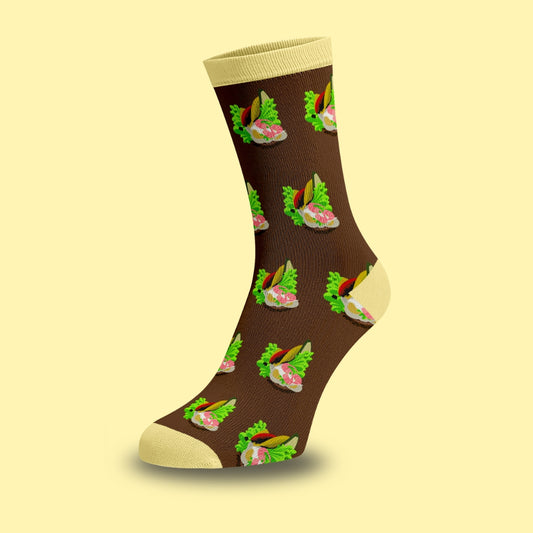 Smørrebrød på sokker